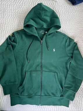 Polo Ralph Lauren Double-Knit Full-Zip Hoodie